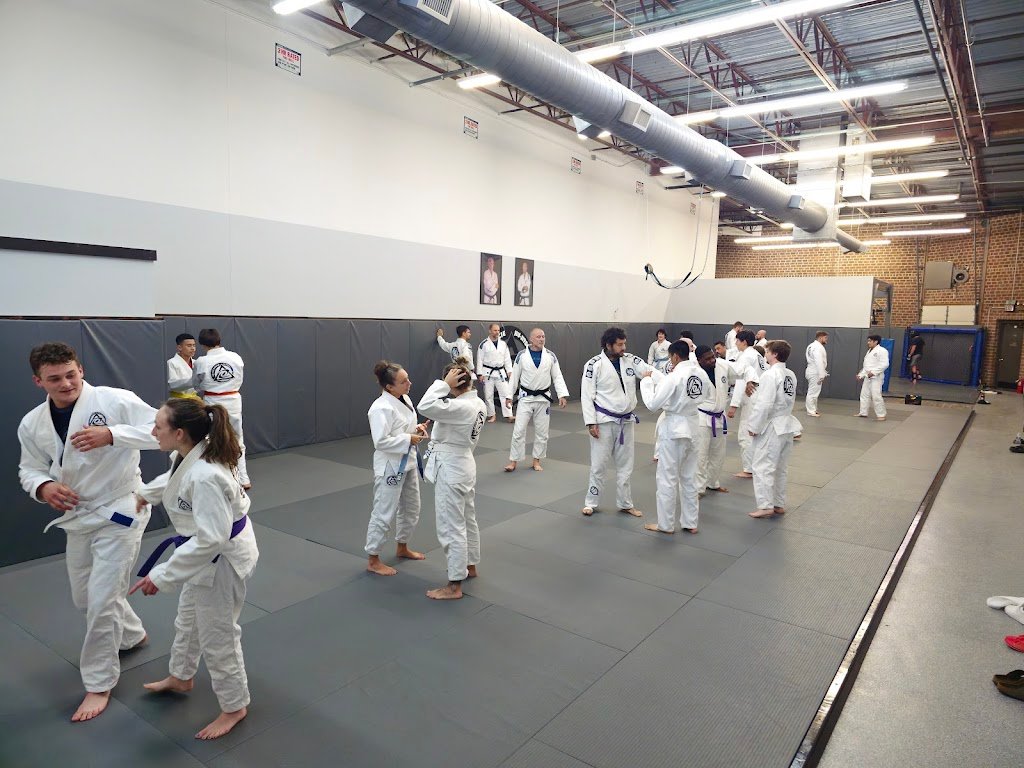 Royce Gracie Jiu Jitsu Academy of Raleigh Main Training Area